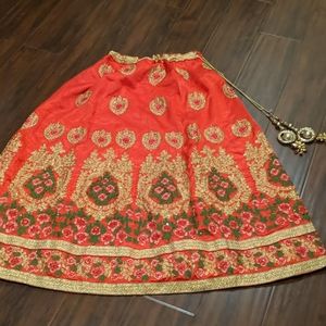 Indian lehenga lengha maxi skirt